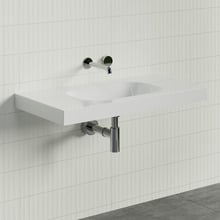 Stadium Accessible 900mm Gloss White Composite Wall Hung Basin